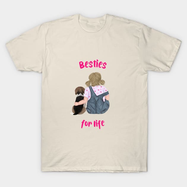 Besties For Life T-Shirt by NiftyGiggles